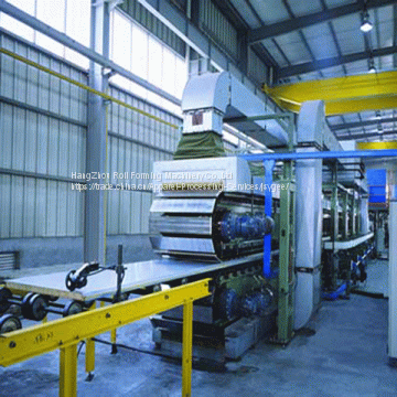 Automatic PU sandwich panel roll forming machine