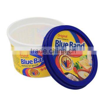 250g Round Medium Fat Spread Margarine Tub, Plastic Margarine Spread Tub Packaging photo-6