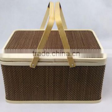 high quality cheap price bamboo hanging baskets/organization baskets/bamboo baskets