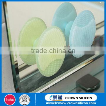 Factory price promotional silicone facial brush, soft silicone face brush