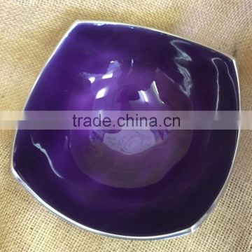 Decorative Aluminum Enamel Deep Bowl