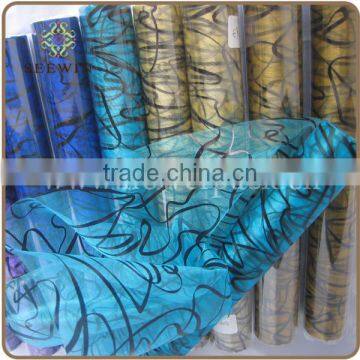 The Design of Beautiful Organza Fabric Wedding, Home Decoration/Organza Floral Wrapping and Packaging Roll/floral Packaging photo-2
