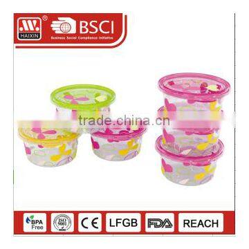 Disposible food grate PP plastic food container box with lid