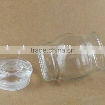 New Glass Jar With Glass Lid 150ml Candle Jar photo-3