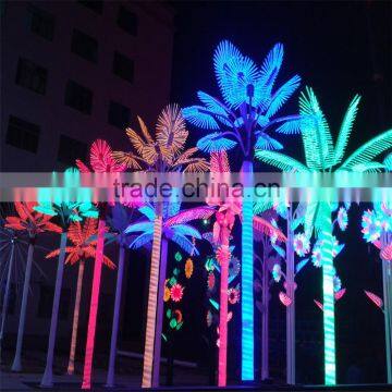 SJ20172236 Artificial LED Lights Palm Tree Light up Palm Tree