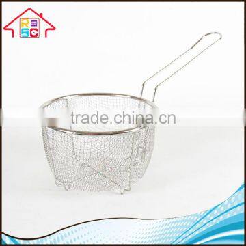 NBRSC Hot Selling Professional 5.0 Qt Deep Fryer Set Great For French Fries Notstick Interior With Mesh Lid and Mesh Basket photo-3