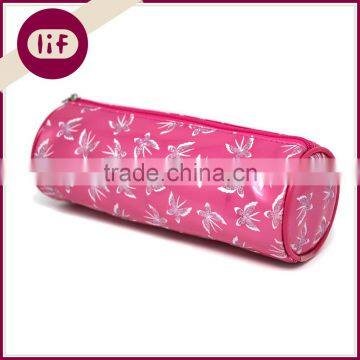 Novelty Pencil Case With Butterfly, Chic Pencil Bag With Butterfly Printing, Candy Color Pencil Bag With Butterfly Printing photo-3