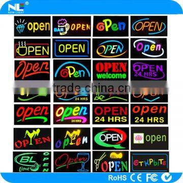 Led New Sign / Open Sign ! Full Color Change and Newlight . Any Word or Pic You Want to Show .backlit Led Sign photo-2