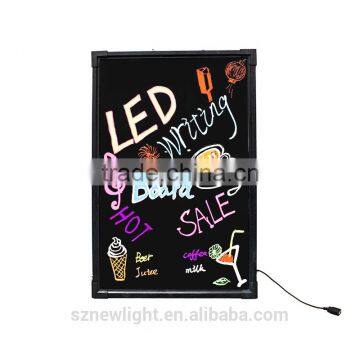 Good quality and low price led sign board publicity and advertising product/led writing board