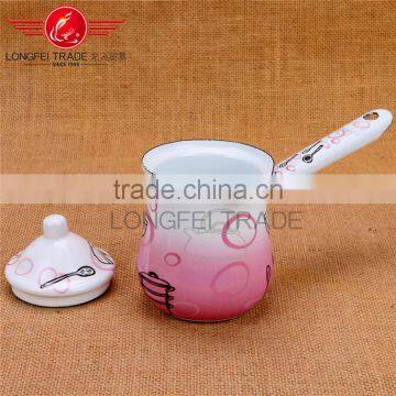 New Item Design Personalized Enamel Coffee Tea Pot / Coffee Jug photo-3