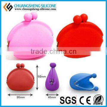 2016 Hot Sale Small Silicone Wallet Coin Bag photo-3