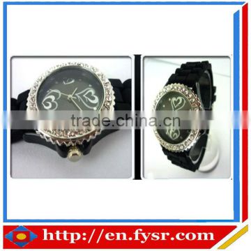 2013 wholesale sports fashion colorful unisex geneva watch,silicone watch,silicone geneva watch,silicone watch