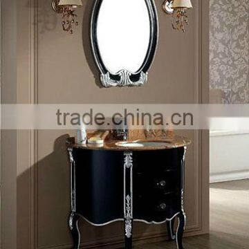 European Style Classical Bathroom Vanity, Vintage Black Color Vanity Unit,Quality Customized Vanities For Bathroom(BF08-4068)