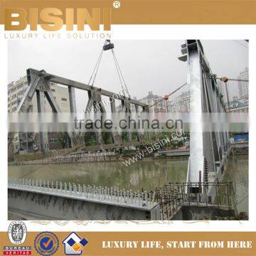 Integral Hoisting for Compasses Shape Garage Bridge, Inland River Vehicle Car Bridge(BF08-Y10053)