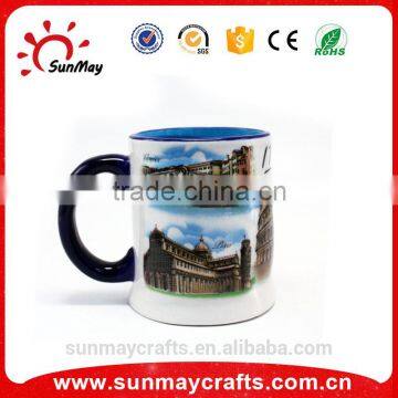 Wholesale custom high quality Roma Italia souvenir ceramic cup for sale