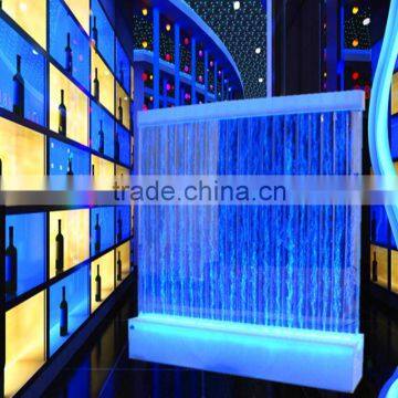 hotel hall water bubble led acrylic background wall