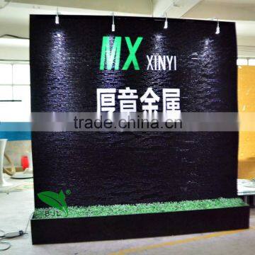 company logo customized acrylic waterfall wall
