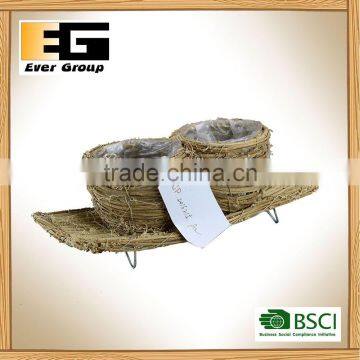 Woven Garden Flower Pot Basket photo-3