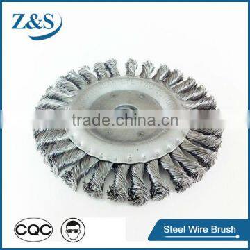 circular steel wire brush