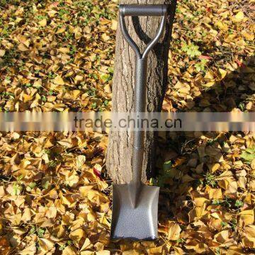 38 Inch Steel D-handle Square Garden Spade Shovel
