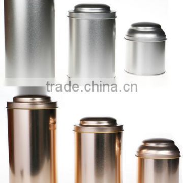 50g 100g 200g round metal tea tin box