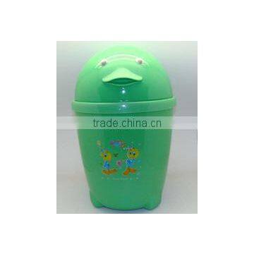 promotional green color Plastic Waste Bin