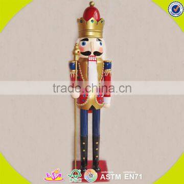 Wholesale Baby Wooden Colorful Custom Nutcracker, Popular Kids Wooden Nutcracker, Fashion Wooden Custom Nutcracker W02A006 photo-5