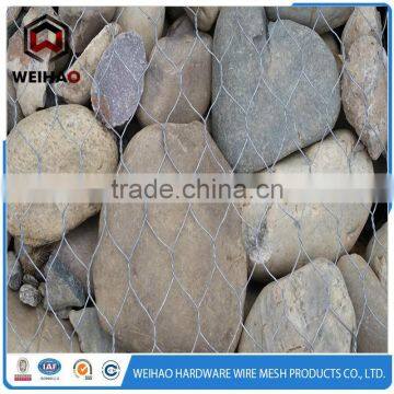 Galvanized/pvc Coated Hexagonal Gabion Wire Mesh Netting photo-2
