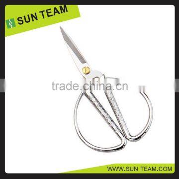 ST005 6"" Heavy-duty Tailor Gold Plated Ribbon Cutting Scissors photo-2