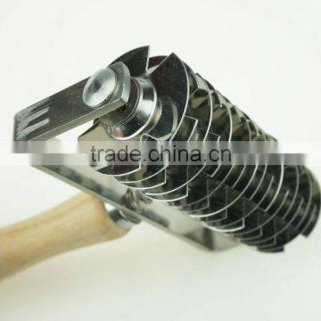 42082 Dough Bread Cookies Pie Cake Lattice Pastry Cutter Roller Kitchen Tool Craft New photo-4