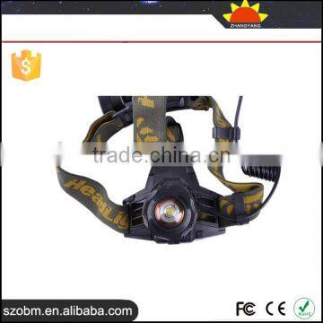 Long Range Headlamp K13 T6 LED 2000 Lumens 3 Mode High Power LED Hunting Headlamp(Black) photo-2