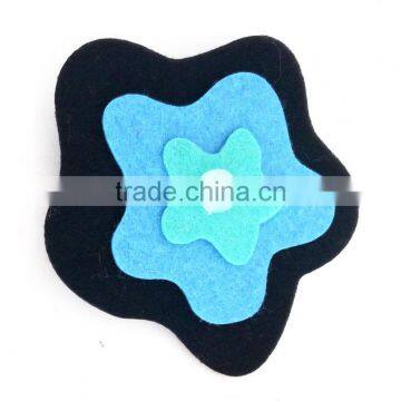 2017 Beautiful Flower Mixed Colors Custom Brooch Pins for Women