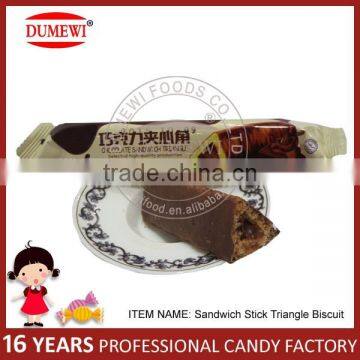 Chocolate Sandwich Triangle Stick Biscuit photo-2