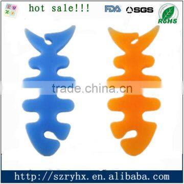 2012 Durable & Colorful Silicone Silicone Cable Winder