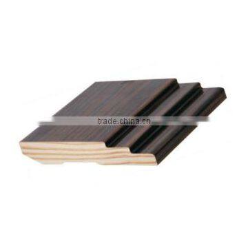 PVC &PU Paper Faced MDF Frame Moulding Baseboard Moulding Decorative Moulding