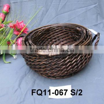 handmade willow container