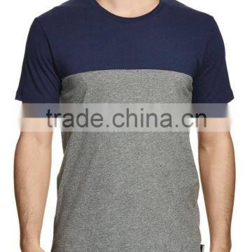 wholesale OEM new style summer contrast color tshirt