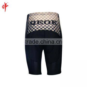 Custom Sublimation Cycling Jerseys,Black and White Stripe Design,Cycling Shorts/short Pants photo-3