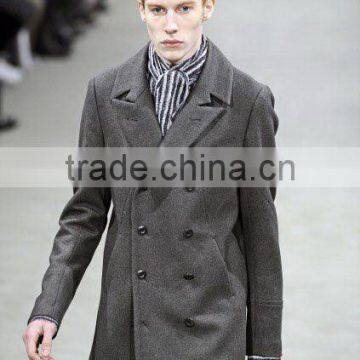 men's woollen coat