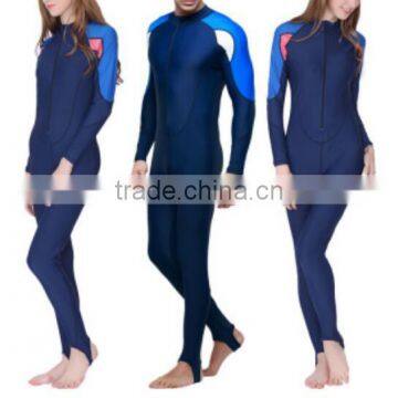 high quality fashion wetsuits for men women plus size cheap wetsuits/Long sleeved diving suit