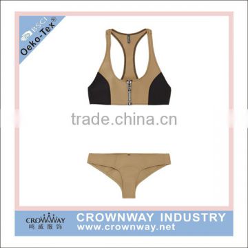 Wholesale Hot Style Neoprene Bikini Swimwear 2016 With Nylon And Spandex Fabric