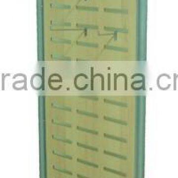 Practical Double Sided Floor Wire Mesh Display Racks and Stands photo-3