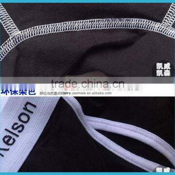 Custom 95 Cotton 5 Elastan Boxer Men Underwear Your Brand Open Flap Boxer Shorts With Pocket Wide Elastic Waistband photo-5