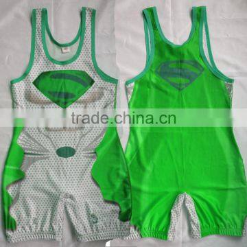 2016 Sublimated Custom Made Wrestling Singlets/bicycle Wear/sublimation Jersey photo-2