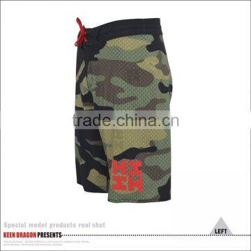 High Quality Nylon Soft Shell Board Shorts Fashionable Sportswear Gym Fitness Shorts photo-4