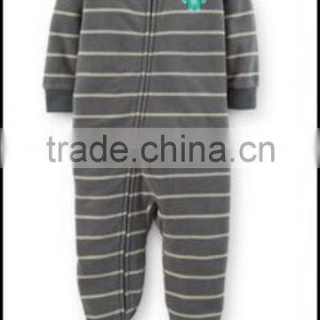 TinaLuLing Wholesale boys dinosaur cartoon funny pajamas with feet baby one piece Jumpsuits