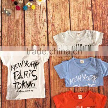 2017 Cheap Bulk Sale Children T-shirt Cute Printing Pictures Kid Boys Girls Shirts photo-5