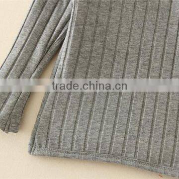 High Quality in Stock Boutique 100% Cotton O-neck Girls Undershirt /kids T-shirts With Animal Print photo-3