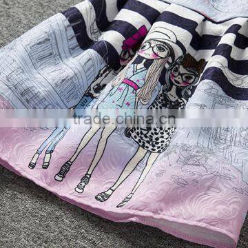 Baby Girl Party Dress Children Frocks Designs Kids Printing Dress#F0066 photo-4