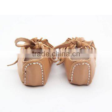 Latest Design Summer Pure Leather Baby Shoes Barefoot Sandals photo-5